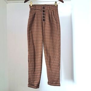 Ardene | Brown houndstooth stretchy pant